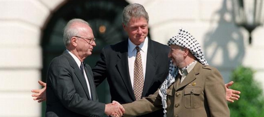 En el 25 aniversario de los Acuerdos de Oslo, israelíes y palestinos coinciden en no...