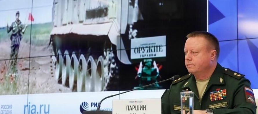 El Ministerio de Defensa de Rusia, en un comunicado difundido por las agencias de noticias rusas,...
