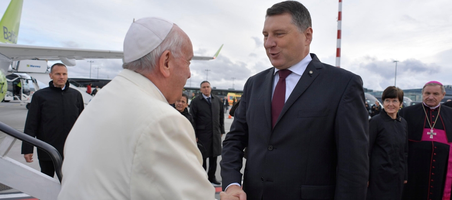 El Pontífice ha llegado a Letonia esta mañana, lunes, 24 de septiembre de 2018, a las...