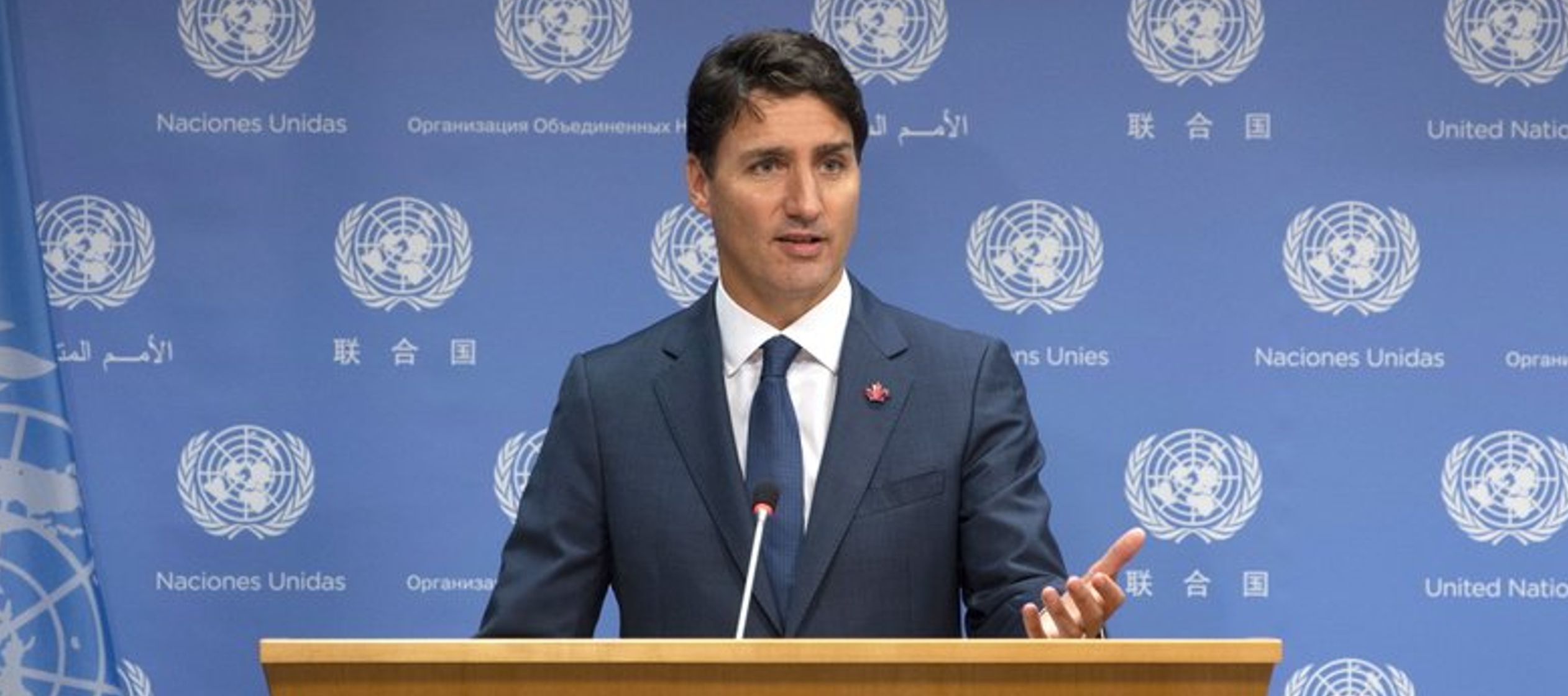 El primer ministro canadiense Justin Trudeau dijo que la situación en ese país es...