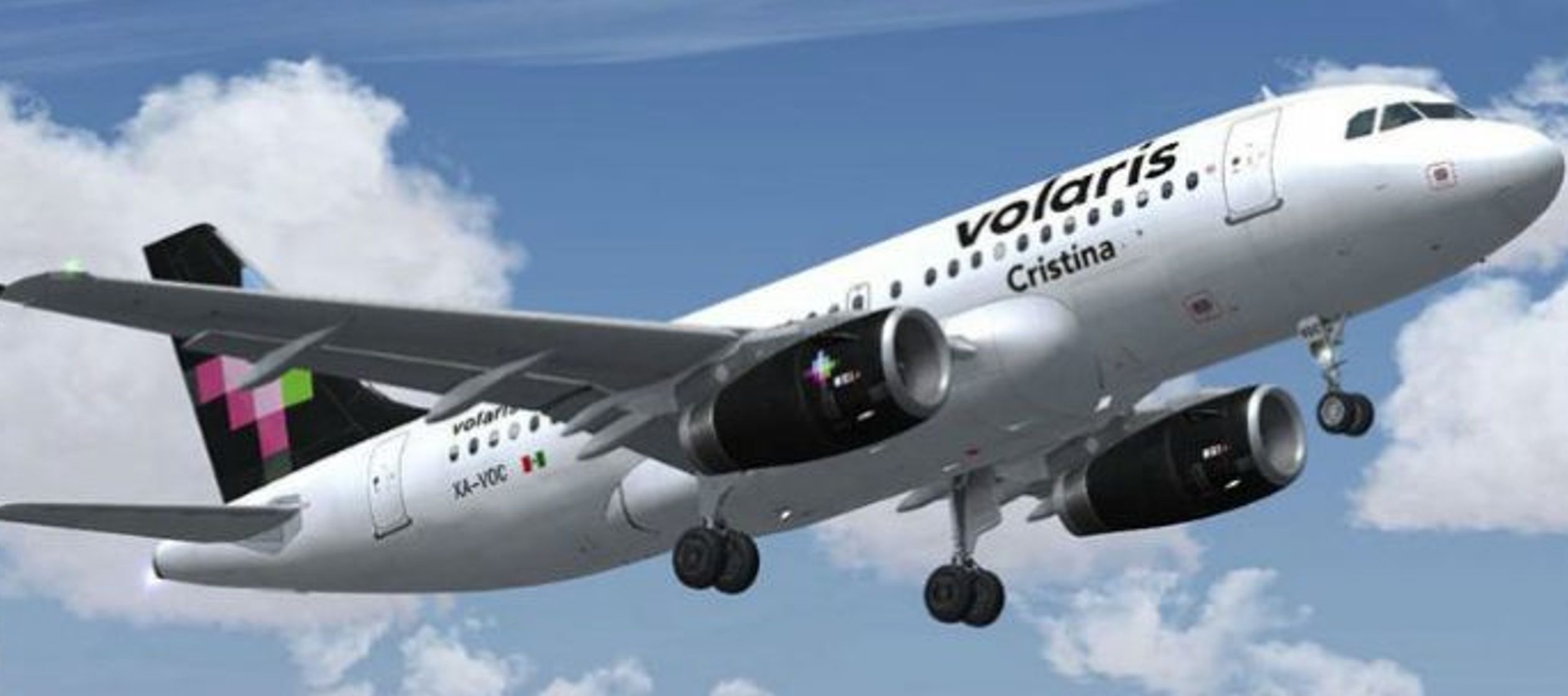 El vuelo de la aerolínea Volaris encontró la turbulencia a 10.3300 metros de altitud...