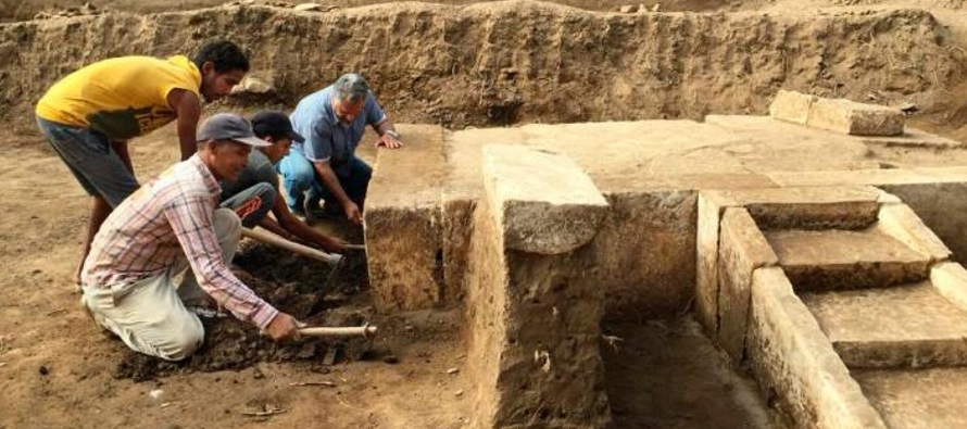 Los artefactos aparecieron en una excavación en el barrio capitalino de Matariya, dijo el...