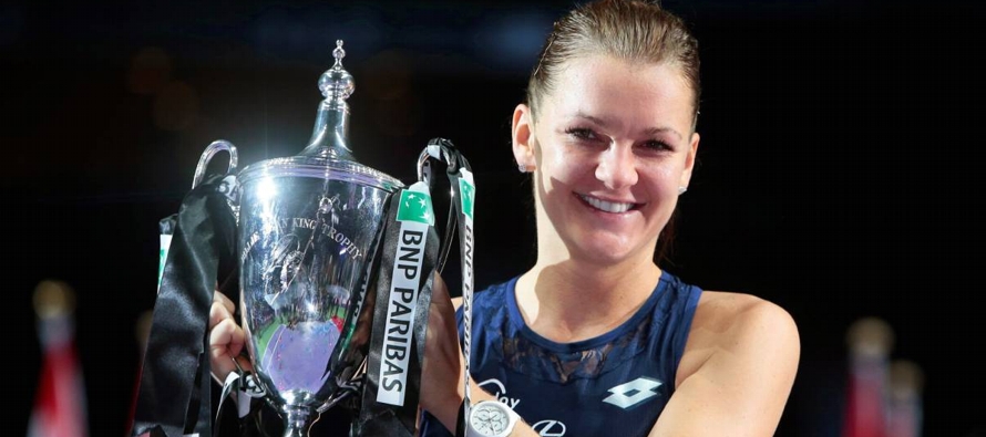 Radwanska, de 29 años, fue la primera polaca en llegar a una final de Grand Slam en la Era...