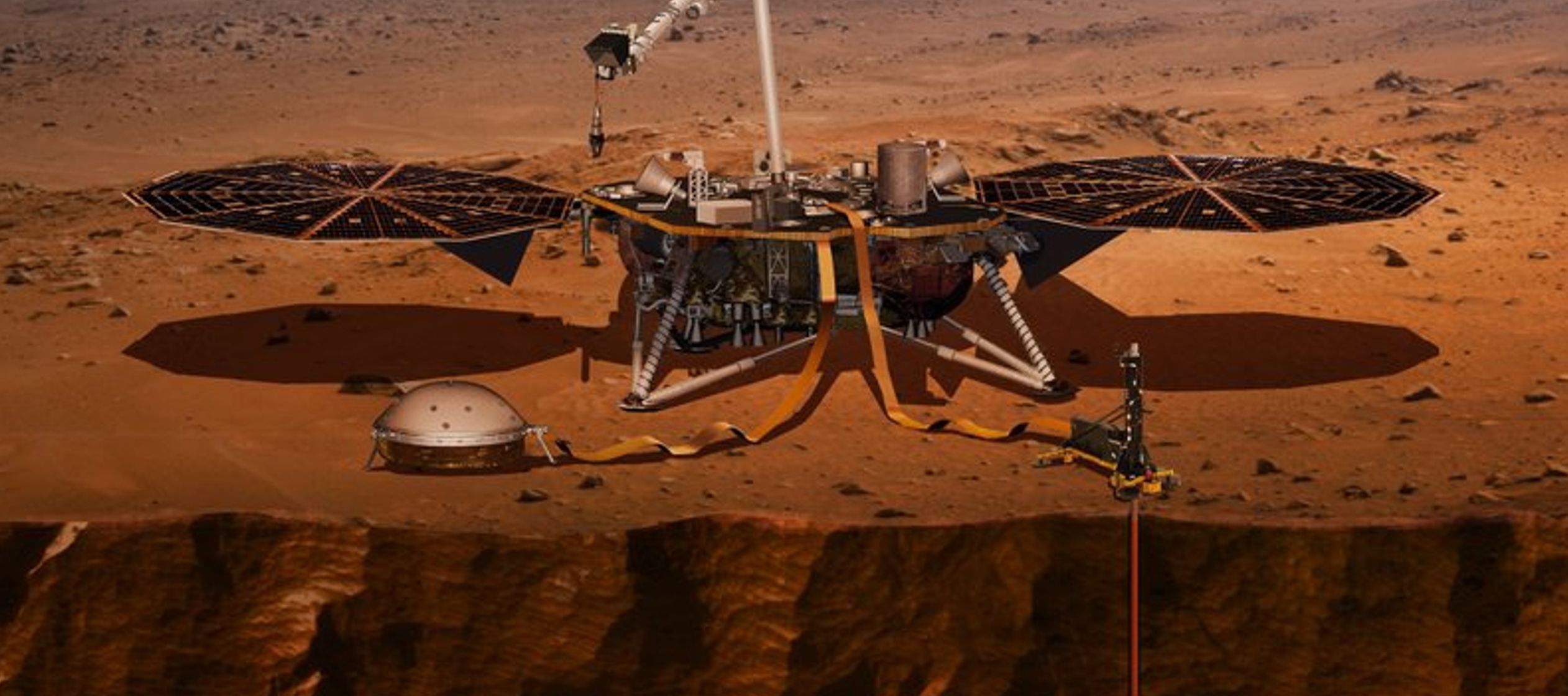 Ninguna sonda ha excavado más que algunos centímetros en Marte y ningún...