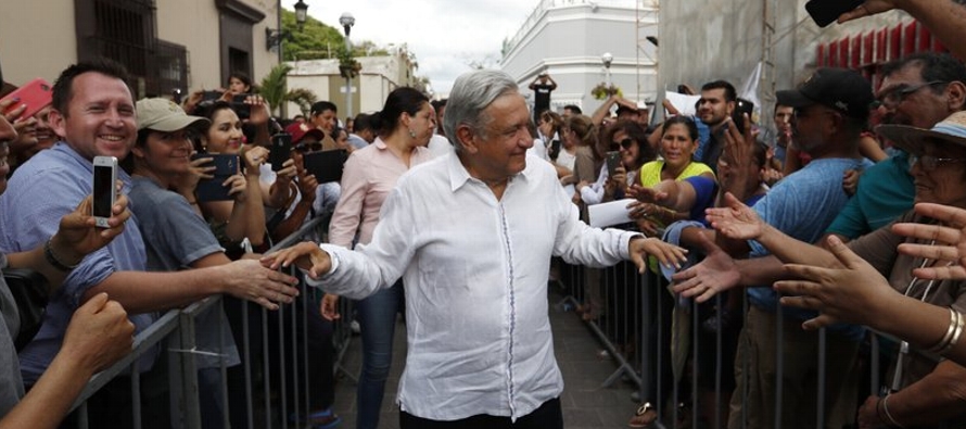 López Obrador es el primer presidente desde la Revolución Mexicana que ganó...