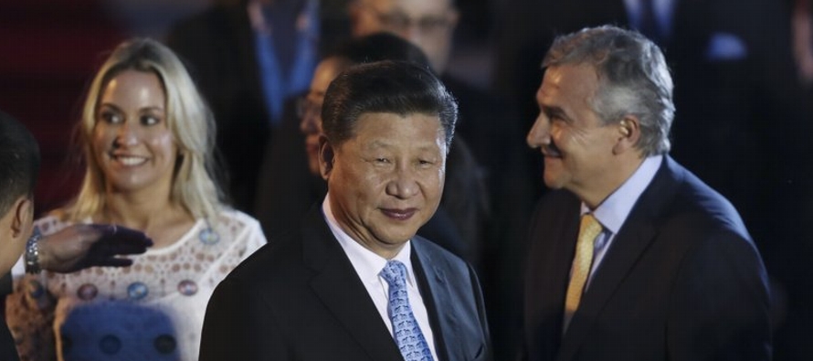 La agenda del presidente chino incluye un encuentro en privado con su homólogo...