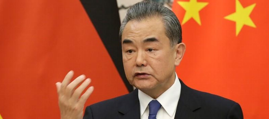 El consejero de Estado, Wang Yi, aseguró en un comunicado que las conversaciones sobre las...