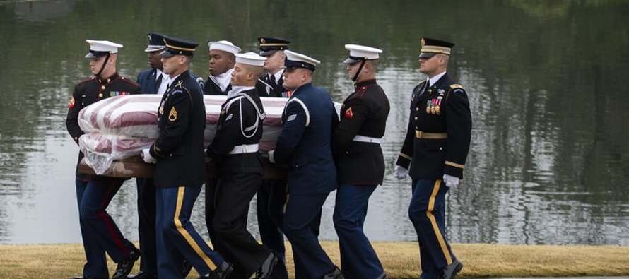 Varios días de actividades funerarias en honor al 41er mandatario de Estados Unidos llegaron...