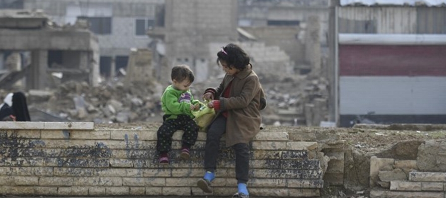 "Cada niño de 8 años en Siria ha crecido en medio del peligro, la...