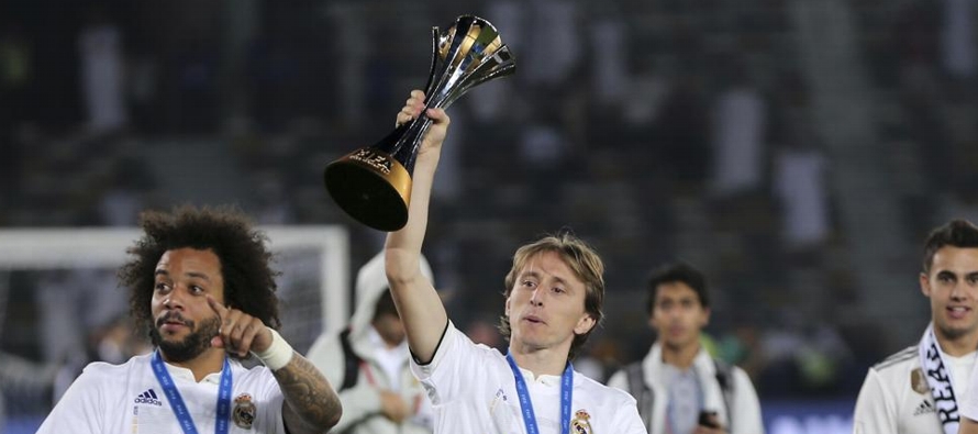 Modric, ganador del Balón de Oro este año, fue campeón de la Liga de Campeones...