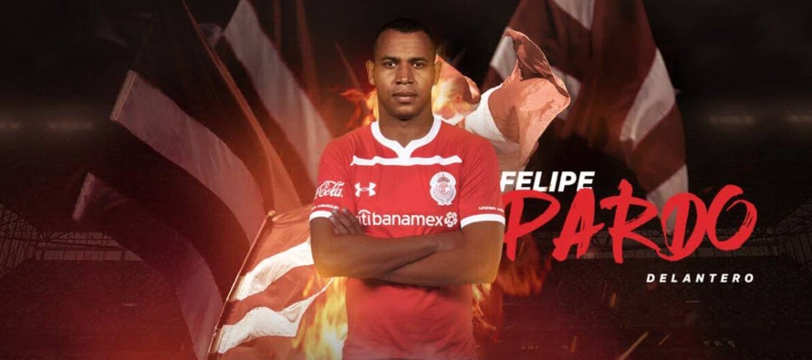 El delantero de 28 años llega a los “Diablos Rojos” de Toluca procedente del...