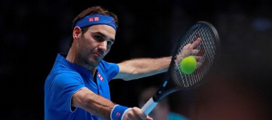El triunfo de Federer, de 37 años, por 7-6 (7-5) y 7-6 (7-4)ante un rival 17 años...