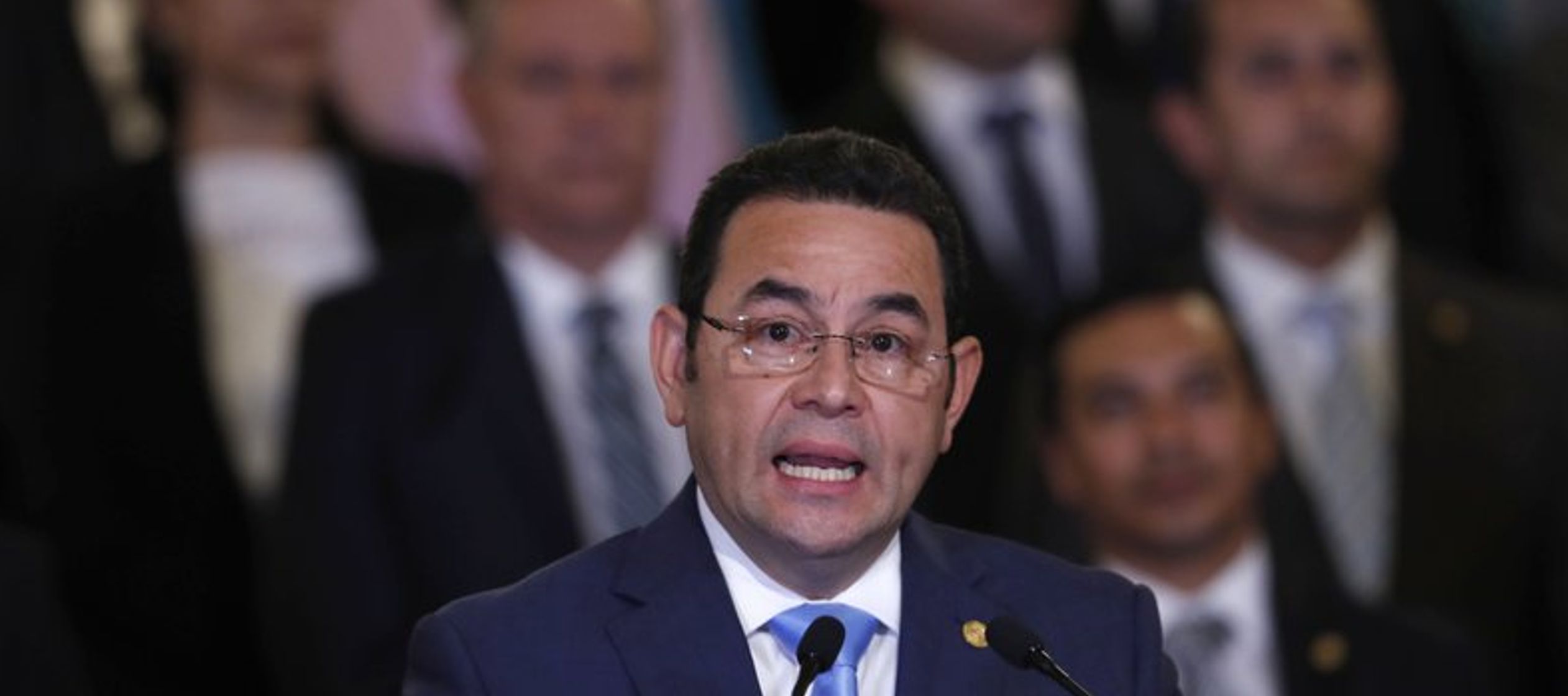 En la capital guatemalteca, Morales acusó a Guterres de haber sido pasivo para resolver las...