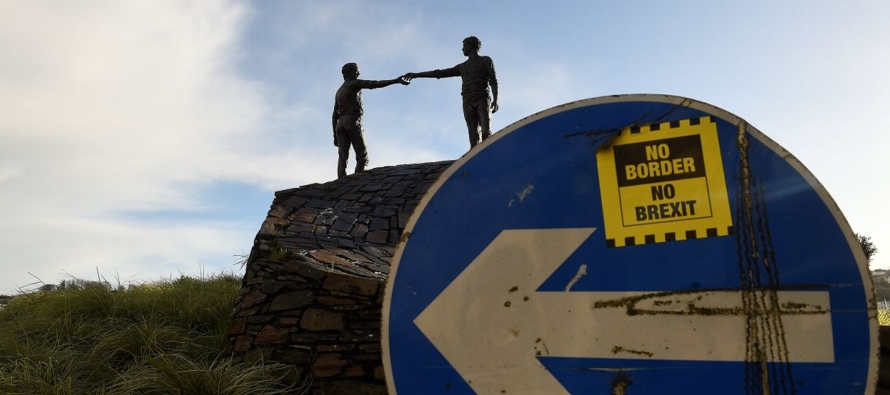 El problema de la frontera irlandesa sigue siendo el mayor obstáculo en el acuerdo de...