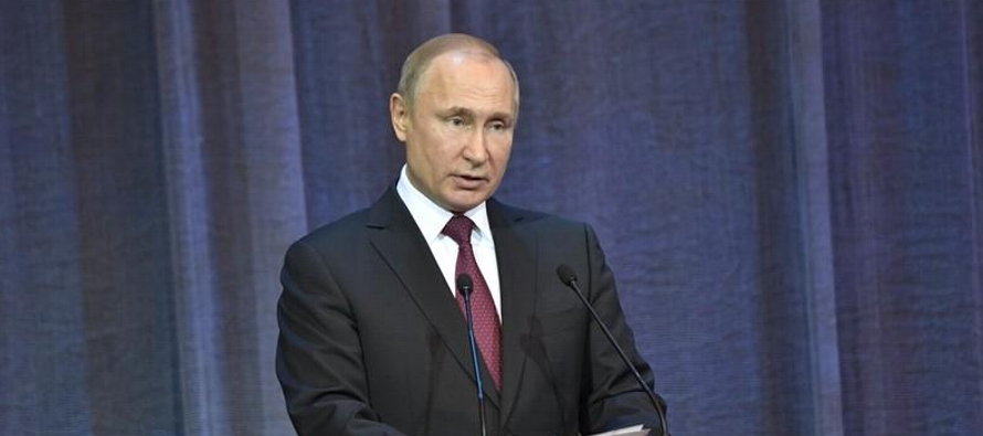 El presidente Vladimir Putin dijo el fin de semana que Rusia se saldría del pacto de la...