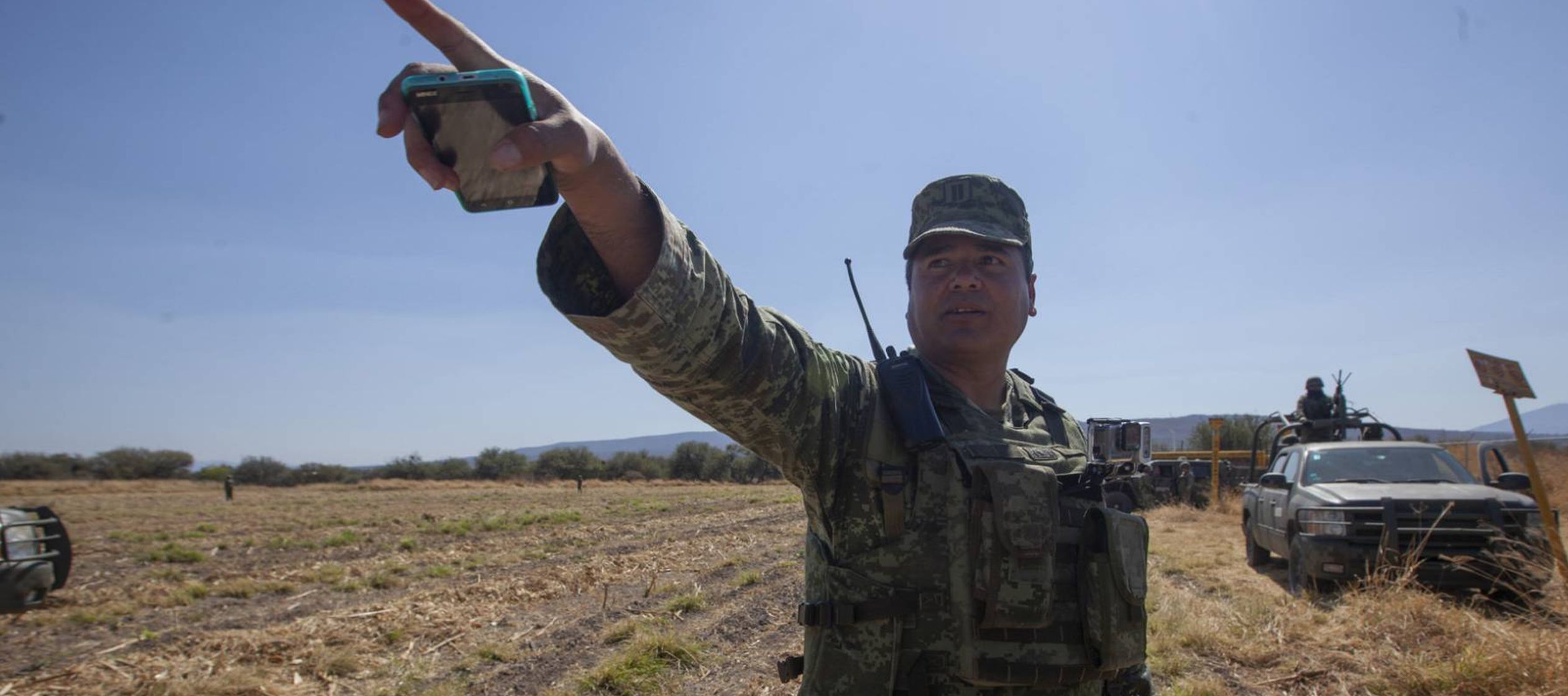 Vanguardia de la estrategia del Gobierno mexicano contra el huachicol, el Ejército ha...