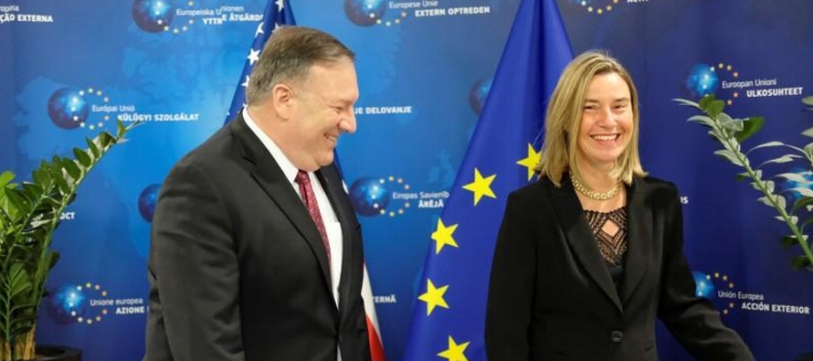 La reunión con Federica Mogherini, alta representante de la UE en Asuntos Exteriores, estaba...