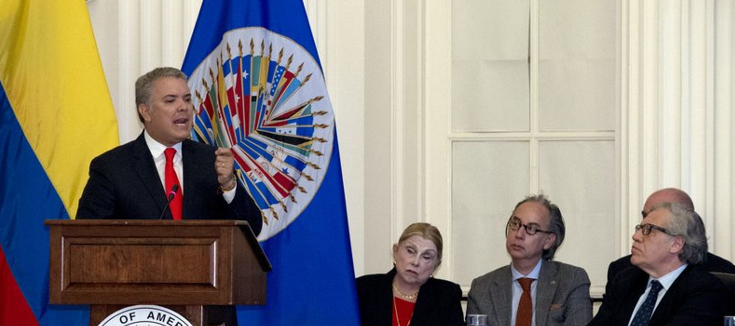 El embajador venezolano ante Naciones Unidas, Samuel Moncada objetó, la realización...