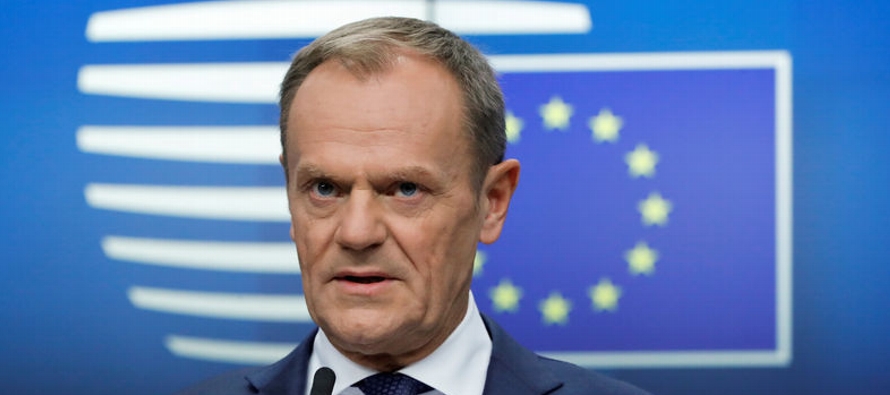 El presidente del Consejo Europeo, Donald Tusk, sostendría una reunión bilateral con...