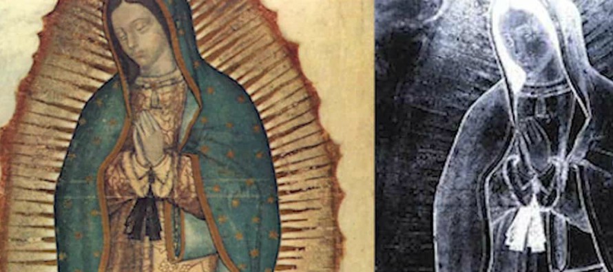 Las figuras encontradas en los ojos de la imagen de la Virgen de Guadalupe constituyen uno de los...