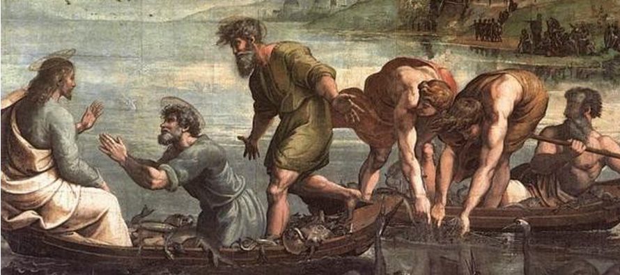 Jesús dijo a Simón: «No temas. Desde ahora serás pescador de...