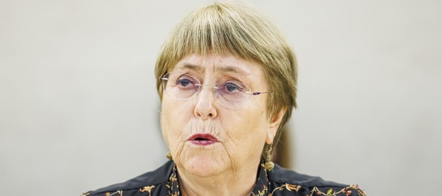 Michelle Bachelet dijo que su oficina está “tratando” de cumplir con el plazo...