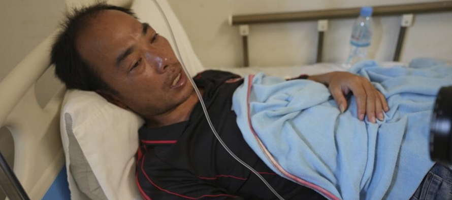 Las autoridades camboyanas indicaron el viernes que rescataron a 21 personas un día...