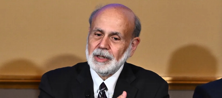 Bernanke, que fue presidente de la Reserva Federal de Estados Unidos entre 2006 y 2014,...