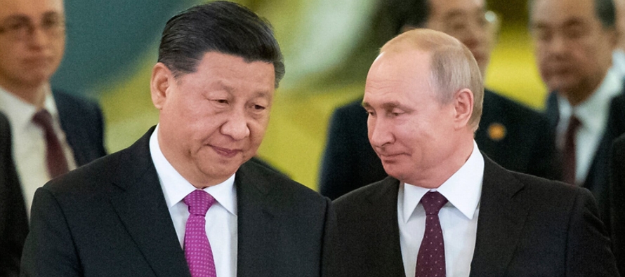 Las conversaciones de Putin el viernes con el presidente de China, Xi Jinping, serían su...