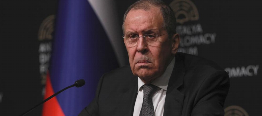 El canciller ruso Sergey Lavrov describió las preocupaciones manifestadas sobre las bajas...