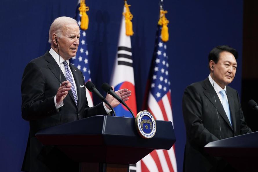 Biden declaró que la cooperación entre Estados Unidos y Corea del Sur muestra...