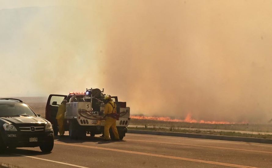 Las advertencias de condiciones críticas de incendio abarcaron gran parte del suroeste...