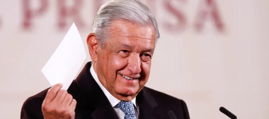 López Obrador calificó la recuperación de los niveles de PIB previos a la...