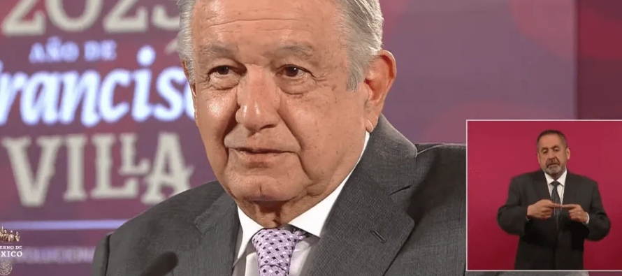 López Obrador indicó que “México va a seguir apoyando al presidente...