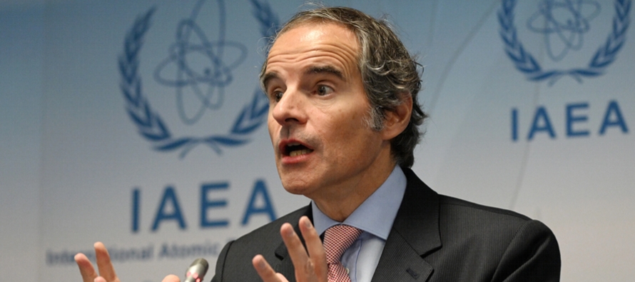 El director del Organismo Internacional de la Energía Atómica, Rafael Mariano Grossi,...