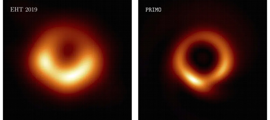 La imagen de 2019 permitió vislumbrar el enorme agujero negro en el centro de la galaxia...
