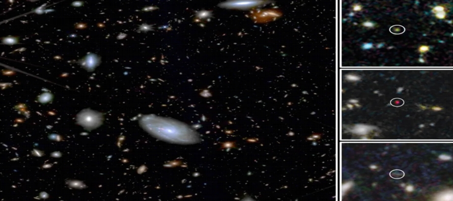 El equipo encontró 44 galaxias que se habrían formado en los primeros 500 millones de...