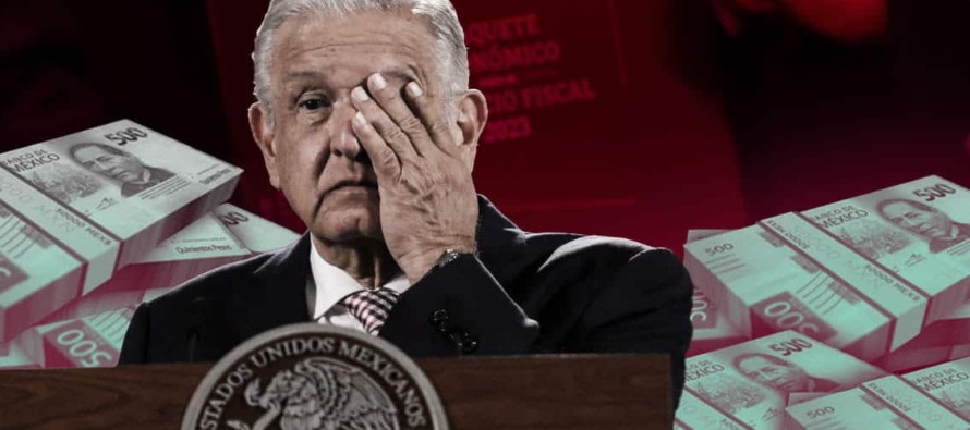 El gasto que hace México para pagar intereses de la deuda pública alcanzó 608...