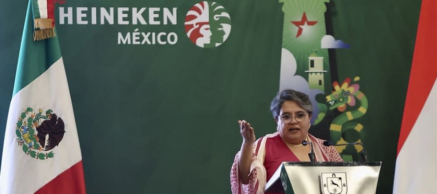 Claudia de la Vega, vicepresidenta de Asuntos Corporativos de Heineken México,...