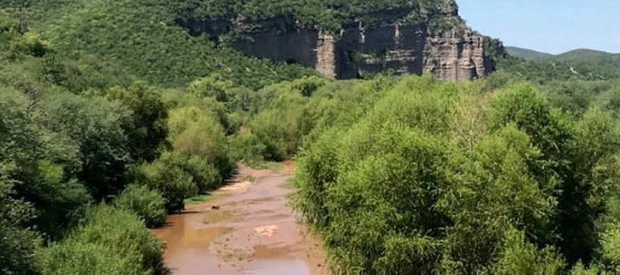 La Semarnat presentó el "Dictamen diagnostico ambiental río Sonora" sobre...
