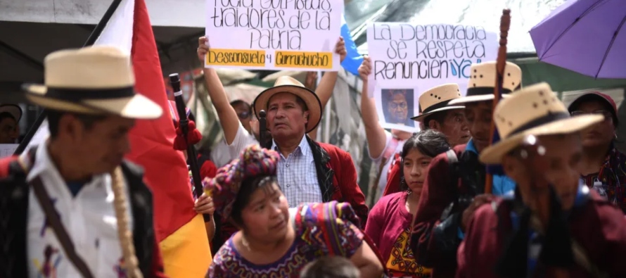 El progresista de 64 años debe asumir la presidencia de Guatemala en sustitución del...