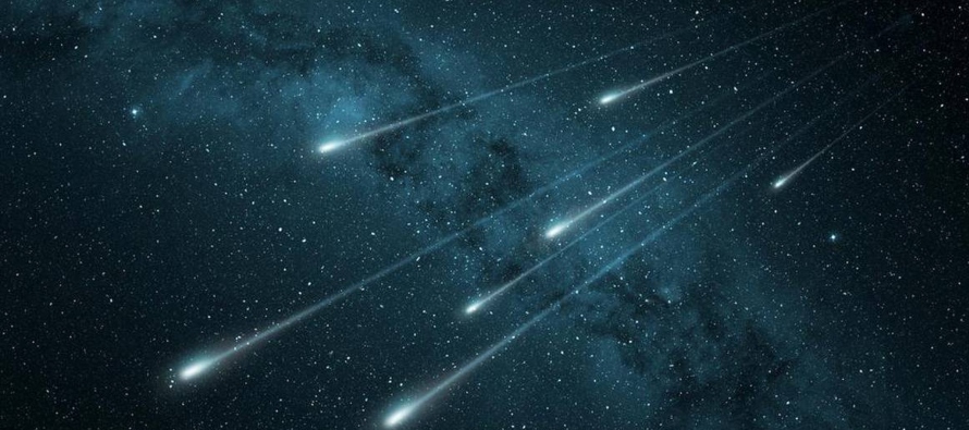 La NASA dijo que se puede mirar en cualquier dirección, ya que los meteoros no vienen de...