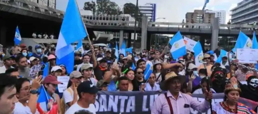 "En Guatemala no hay acción alguna que pueda impedir que las autoridades electas tomen...