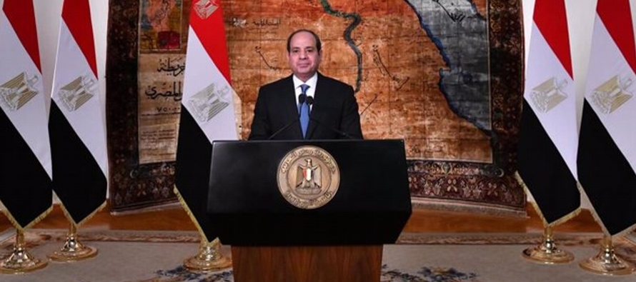 El mandatario egipcio ha recalcado que las elecciones "fueron un voto para todo el mundo, que...