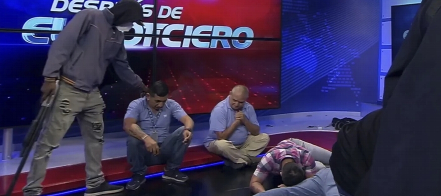 El asalto sin precedentes a una televisora en Ecuador se produjo horas después de una serie...