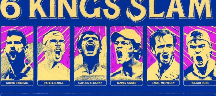 Se trata de Novak Djokovic, Rafael Nadal, Carlos Alcaraz, Jannik Sinner, Daniil Medvedev y Holger...