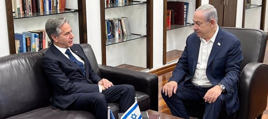 El primer ministro de Israel, Benjamin Netanyahu, sostiene que la guerra continuará hasta la...