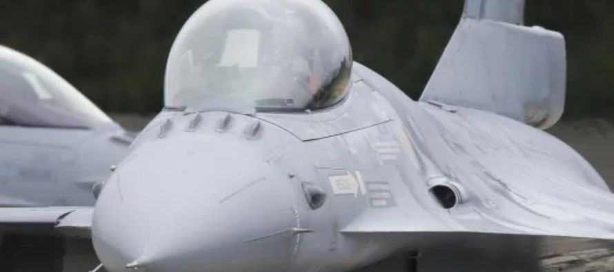 "Estamos satisfechos con el resultado positivo del proceso de nuestro pedido de F-16 a EU, que...