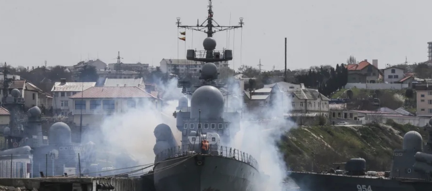 En total, Kiev ha logrado destruir o dañar cinco buques de desembarco en los últimos...