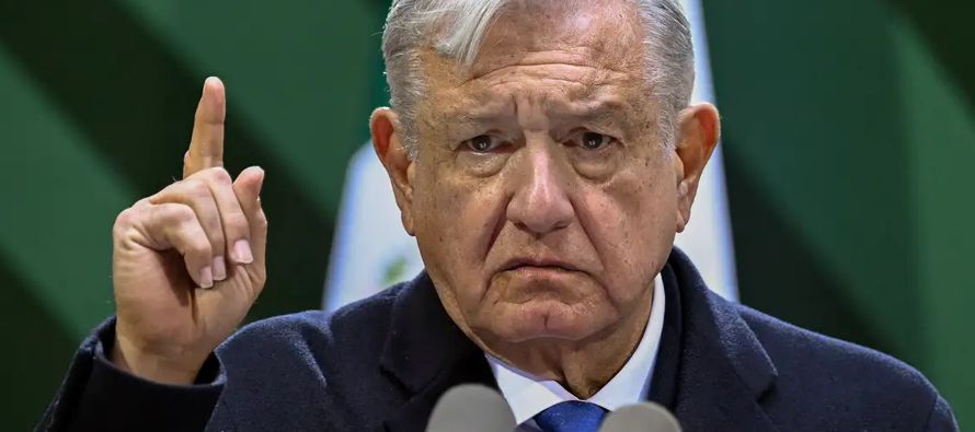 El presidente de México, Andrés Manuel López Obrador, calificó este...